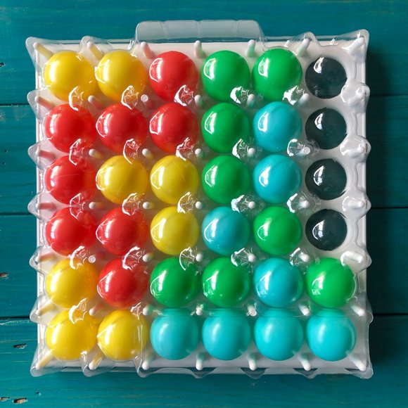 Bounce Off Blow Out Game (2-4players) Twice the Balls In 4 Different Colors - Picture 5 of 16